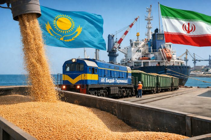 Казахстан возобновил поставки зерна в Иран