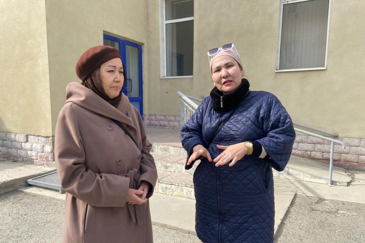 Балкис Кеуелова и Жанар Дюсембаева Балкис Кеуелова и Жанар Дюсембаева