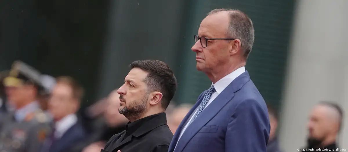 Владимир Зеленский и Фридрих Мерц в Берлине, 14 апреля 2026 года/Фото: Kay Nietfeld/dpa/picture alliance