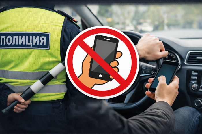 В МВД объяснили, когда можно пользоваться телефоном за рулем