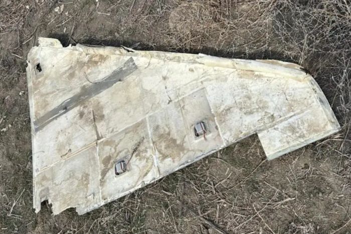 В Атырауской области обнаружили возможные обломки дрона