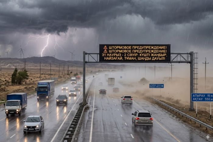 Синоптики предупредили о резкой смене погоды в регионах Казахстана