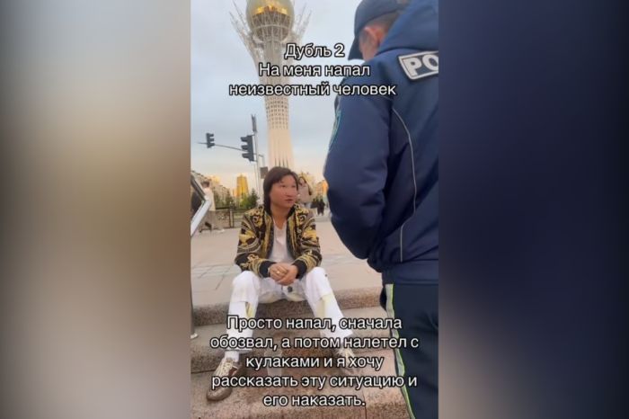 Российский блогер Азамат Айталиев заявил о нападении в Астане