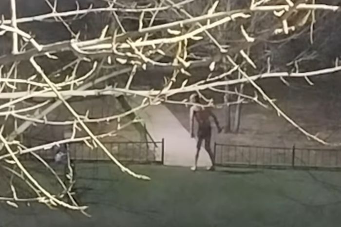 Голый мужчина с ножом бегал по детской площадке в Астане