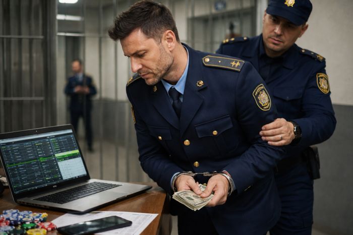 В Павлодаре капитана разжаловали за взятки в колонии и ставки