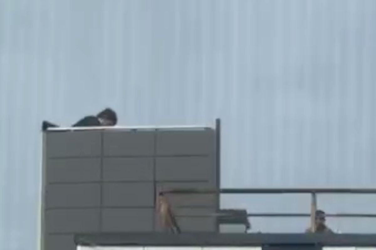 скриншот видео очевидцев