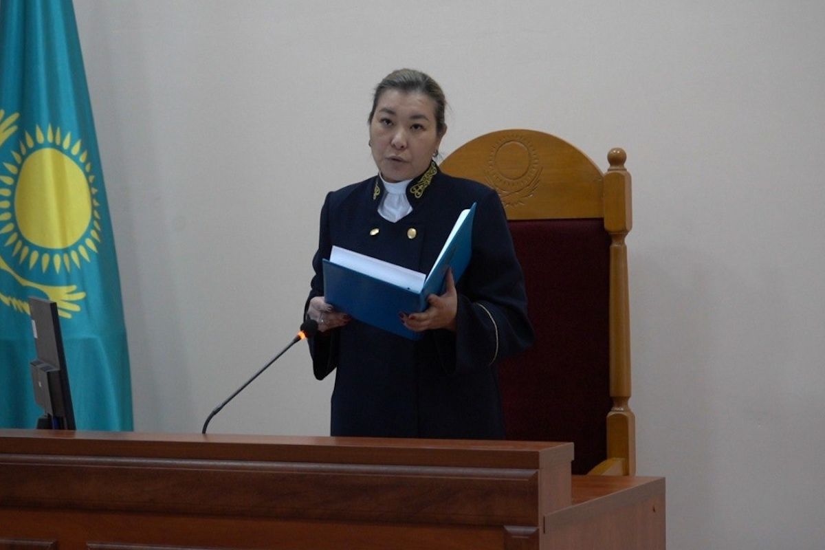 Судья Уральского городского суда Айзада Джумагулова.