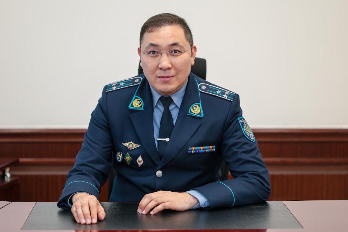 Данияр Мейрхан, председатель Комитета по противодействию наркопреступности МВД РК, фото пресс-службы МВД РК