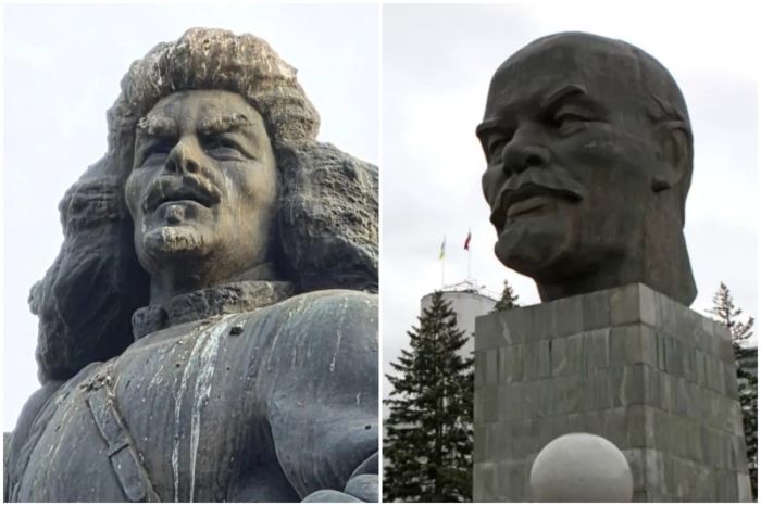 В Алматы обсуждают памятник Амангельды Иманову с лицом Ленина