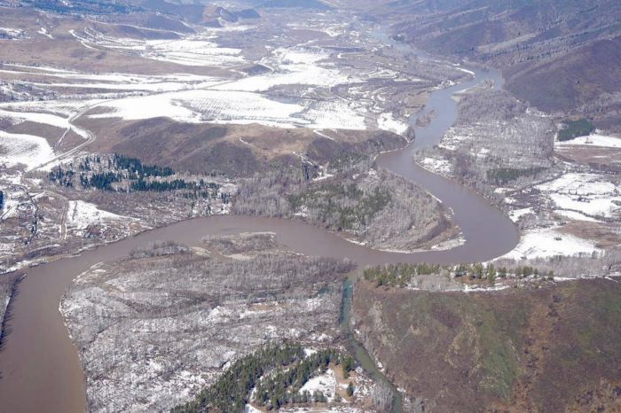 Паводки в Казахстане пошли на спад