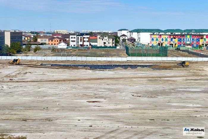 Проект на доработке: парк в Нурсае обещают завершить до конца года