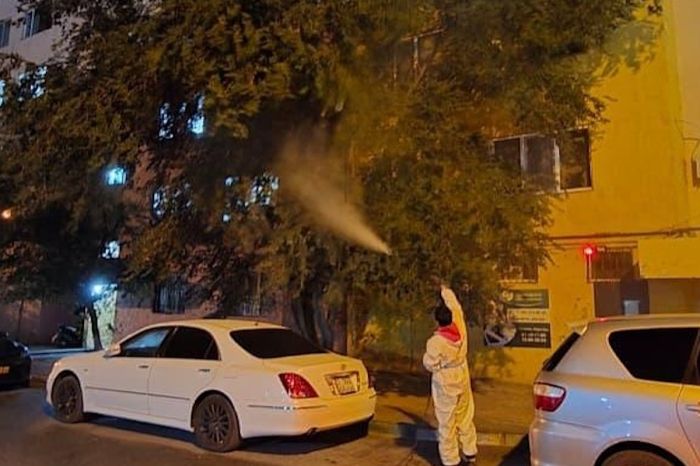 В Атырау по ночам будут обрабатывать парки, дворы и зоны отдыха