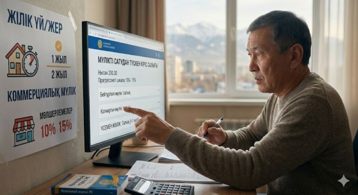 Налог на продажу имущества по-новому: полная памятка для казахстанцев