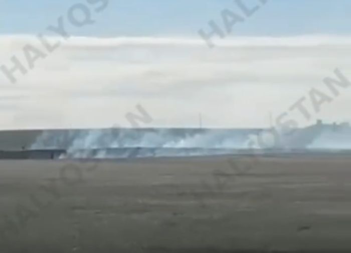 Падение БПЛА в Актюбинской области: на месте работают спецслужбы