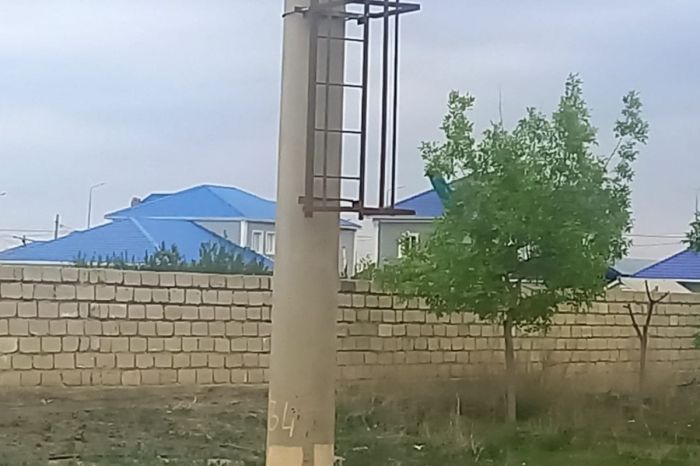В селе Томарлы опасную вышку переделали после жалоб жителей
