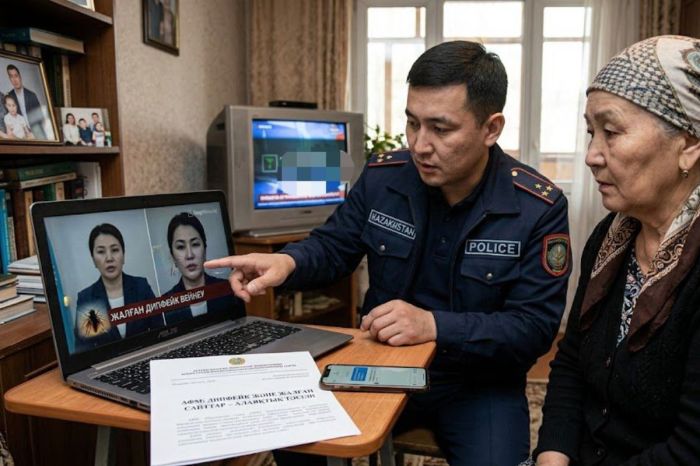 «​Прокурор» на видео оказался дипфейком: казахстанцев предупредили о мошенниках​