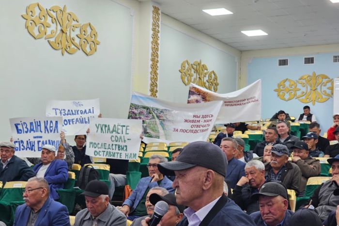 Индерцы вновь выступили против проектов «АралТуз» и «АралСода»