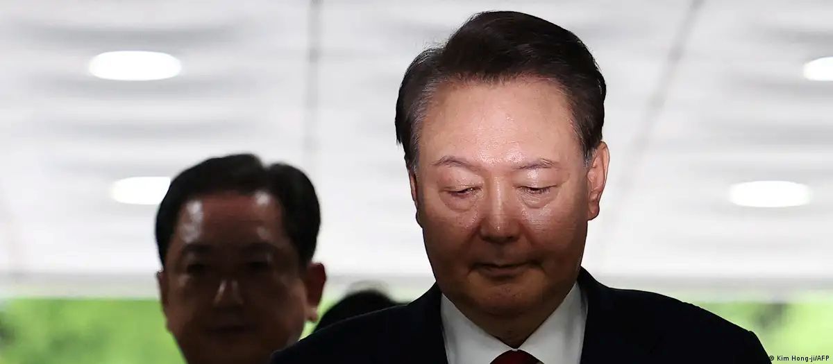 Юн Сок Ёль на судебном заседании (фото из архива)/Фото: Kim Hong-ji/AFP