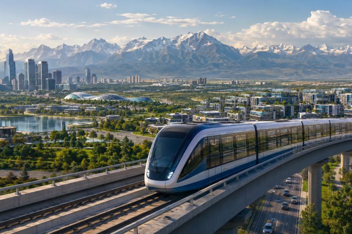 LRT может связать Алматы, Алатау и Конаев