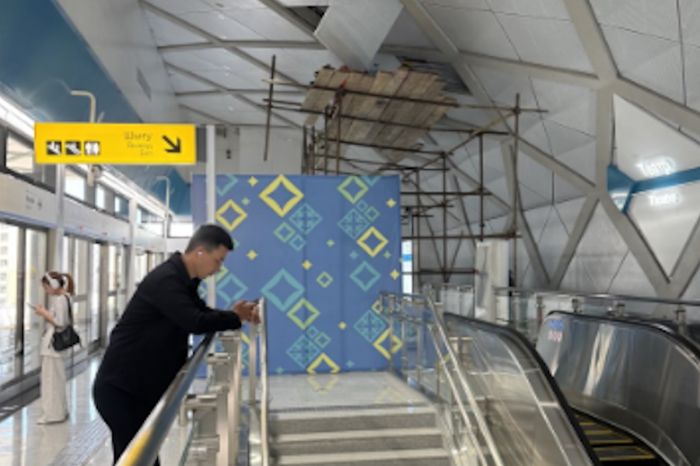«Провалился потолок?» В Астане объяснили кадры со станции LRT