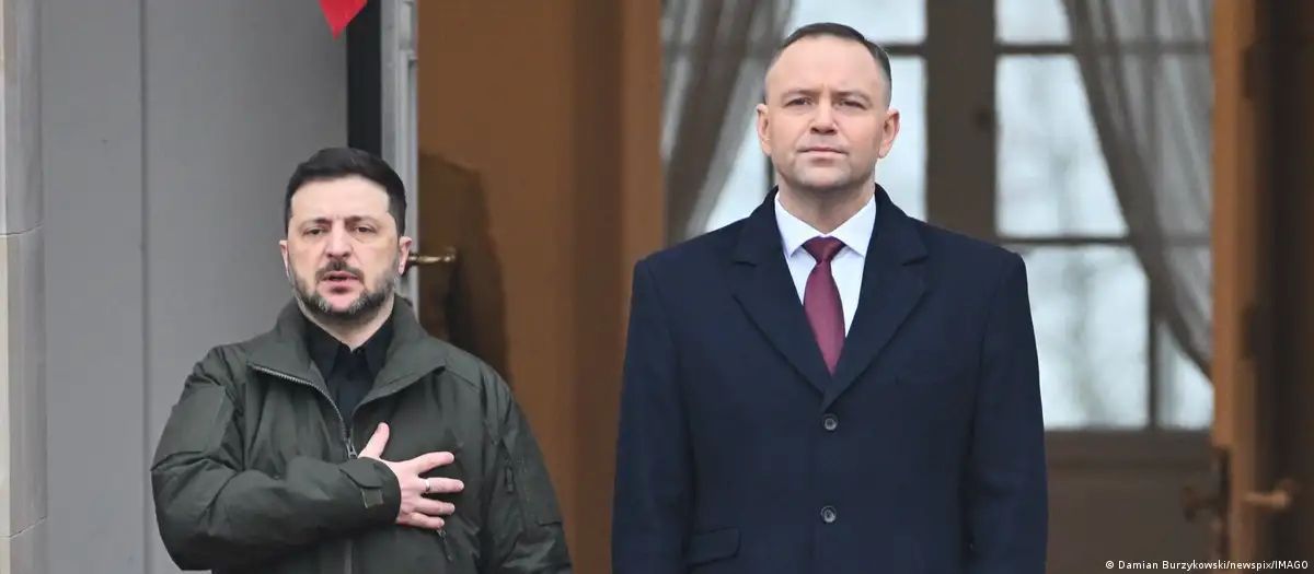 Президенты Украины и Польши Владимир Зеленский и Кароль Навроцкий в Варшаве в декабре 2025 года/Фото: Damian Burzykowski/newspix/IMAGO