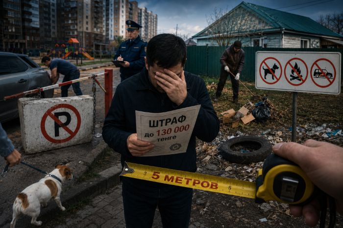 Запрет на блоки во дворах и уборка за собаками: как изменятся обязанности казахстанцев с 1 июля