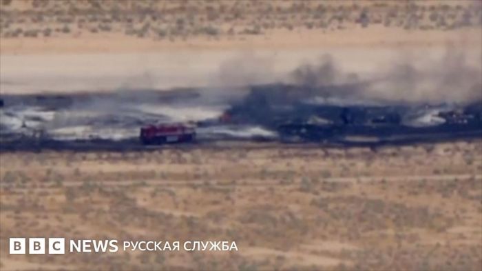 «Шансов выжить не было»: американский бомбардировщик B-52 рухнул в Калифорнии