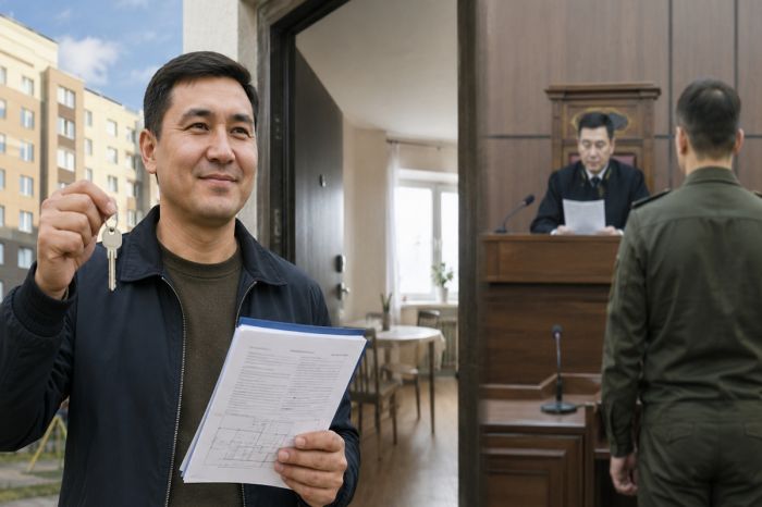 Казахстанец выиграл суд у Минобороны, отказавшего ему в служебном жилье