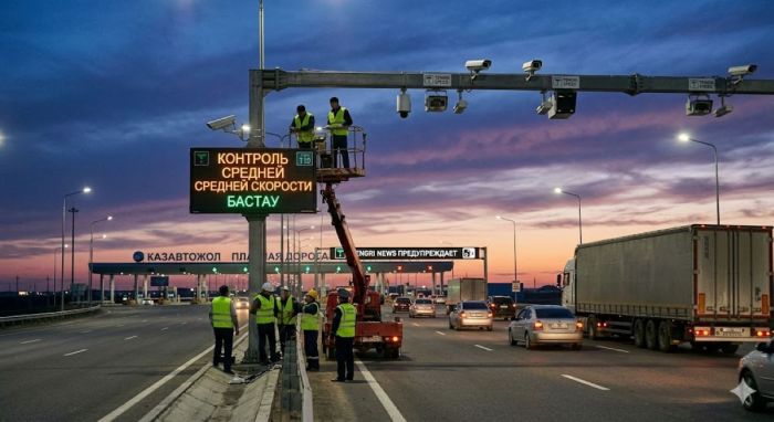  На каких республиканских дорогах начнут ловить за среднюю скорость