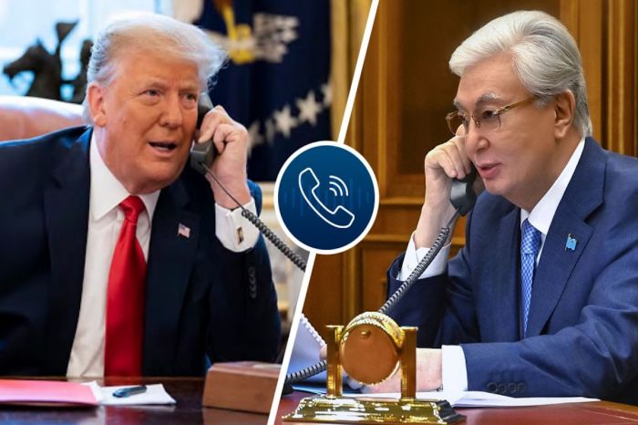 Трамп может посетить Казахстан по приглашению Токаева