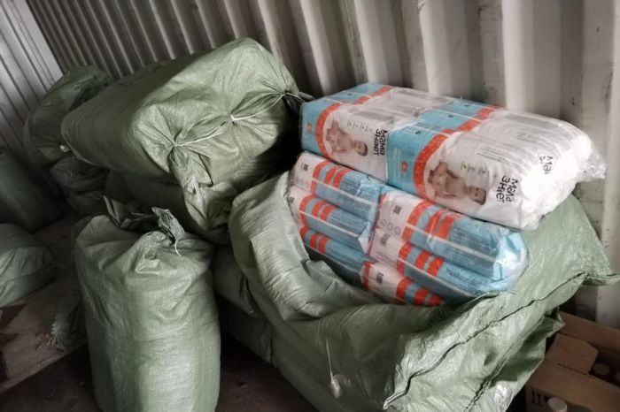 Поддельные подгузники выявили в области Абай