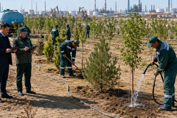 Посадили и забыли: прокуратура рассказала о гибели деревьев в Атырауской области