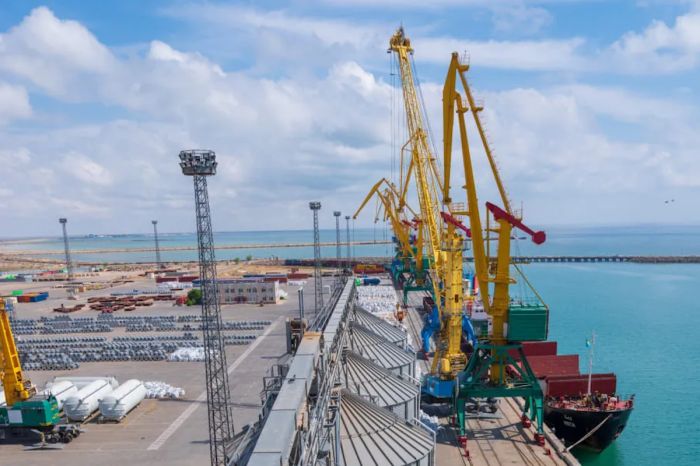 Казахстан может построить зерновой терминал в одном из портов России