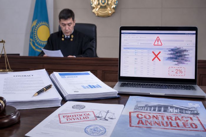 Итоги госзакупок отменили из-за технической ошибки системы в Актюбинской области