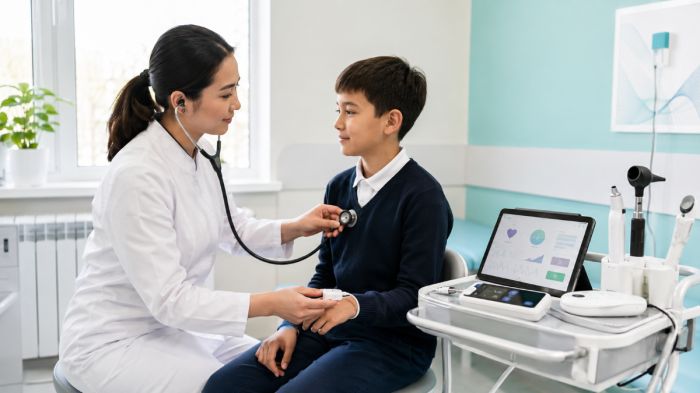 Школьные медосмотры в Казахстане переведут в «цифру» и подключат ИИ