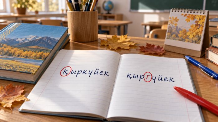 Родители в замешательстве, а в словаре — другая норма: что происходит с написанием "қыргүйек"