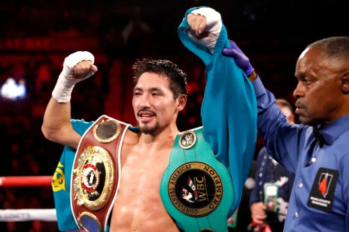 Жанибеку Алимханулы официально объявили бой за титул чемпиона мира WBO