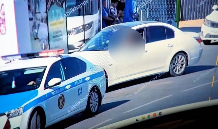 43 штрафа на 2,7 млн тенге: в Атырау вычислили злостного нарушителя на BMW