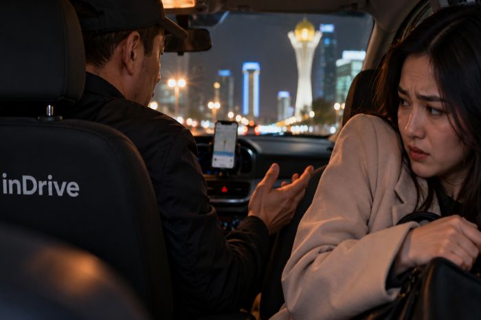 Таксиста inDrive арестовали после навязчивых интимных предложений пассажирке