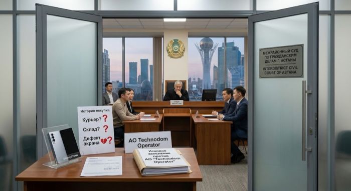 Купил и не получил: астанинец через суд требует от Technodom смартфон и полмиллиона компенсации