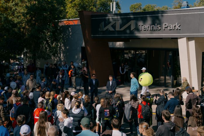 Allur/Kia поддерживает развитие тенниса: в Алматы открылся обновленный Kia Tennis Park