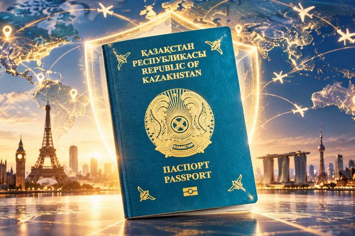 Казахстанский паспорт стал самым сильным в Центральной Азии