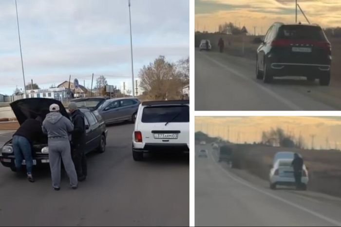 Массовый коллапс после заправки: в Кокшетау десятки авто не смогли продолжить движение