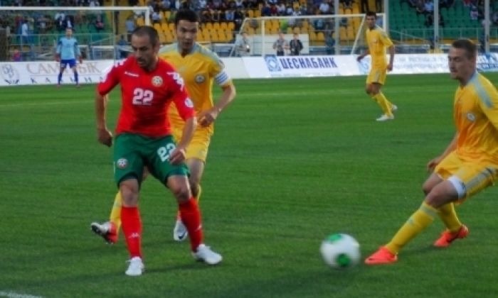 Сборная Казахстана по футболу проиграла Болгарии в товарищеском матче