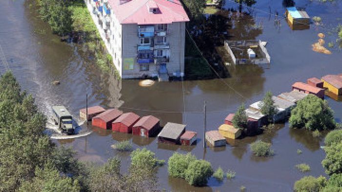 Около 2 тыс человек эвакуированы в Хабаровском крае из зоны наводнения