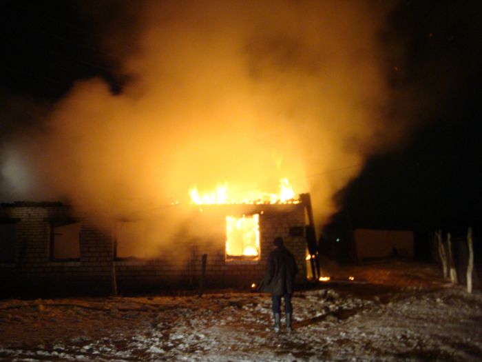 Сгорел дом «Маржан кыз»