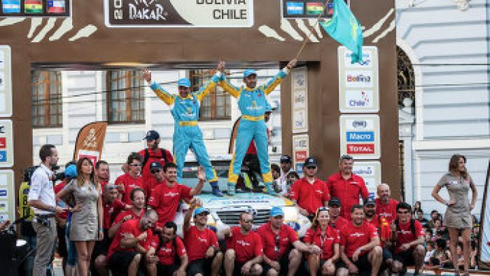 Два экипажа Astana Motorsports вошли в двадцатку лучших на ралли «Дакар-2014»