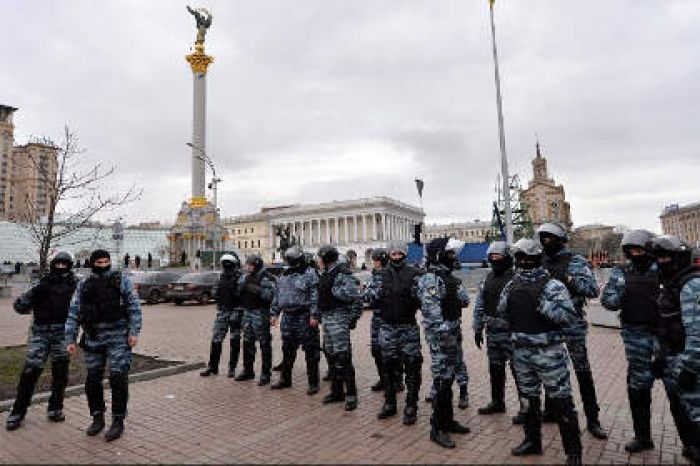 МВД обвинило «охрану Майдана» в нападении на милиционеров