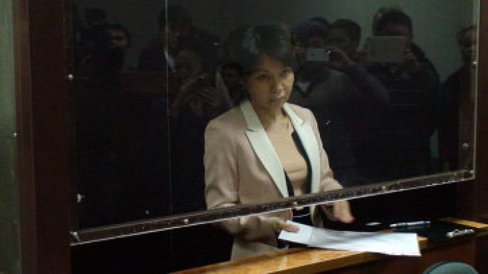 Прокурор просит приговорить Мешимбаеву к 8 годам колонии общего режима