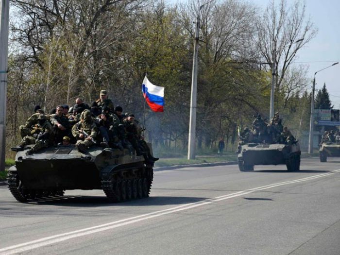 Ополченцы Краматорска отобрали у украинских военных шесть бронетранспортеров